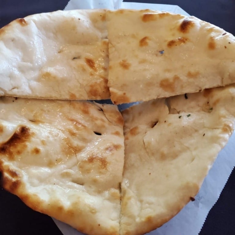 Savor our fresh naan