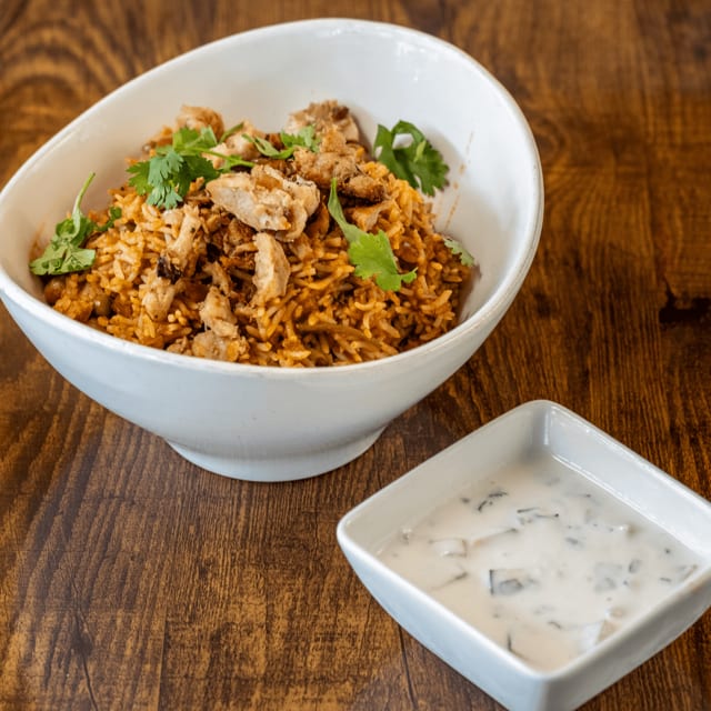 Vegetable Biryani.