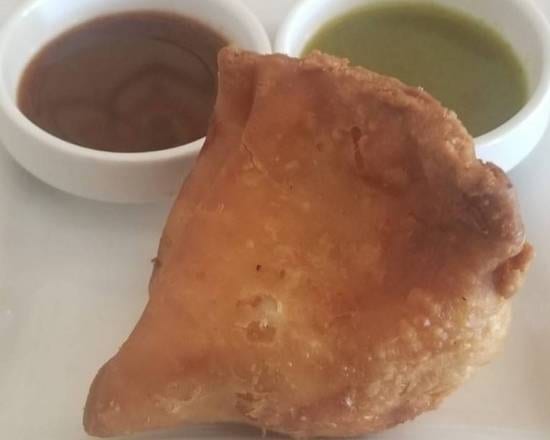Six Samosas.