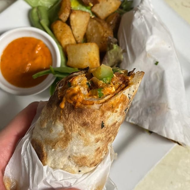 Chicken Katti Roll.